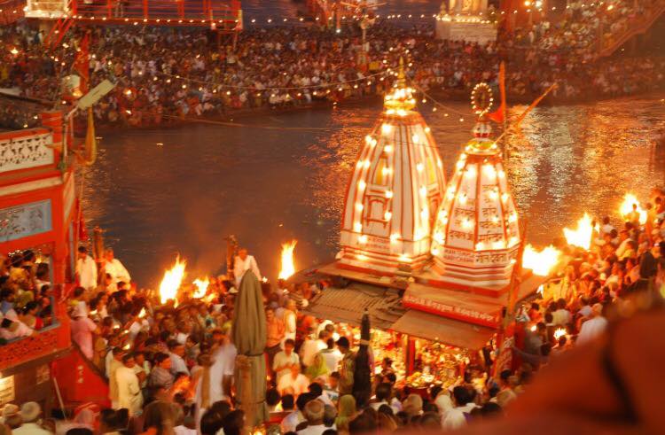 Ganga Aarati in Haridwar