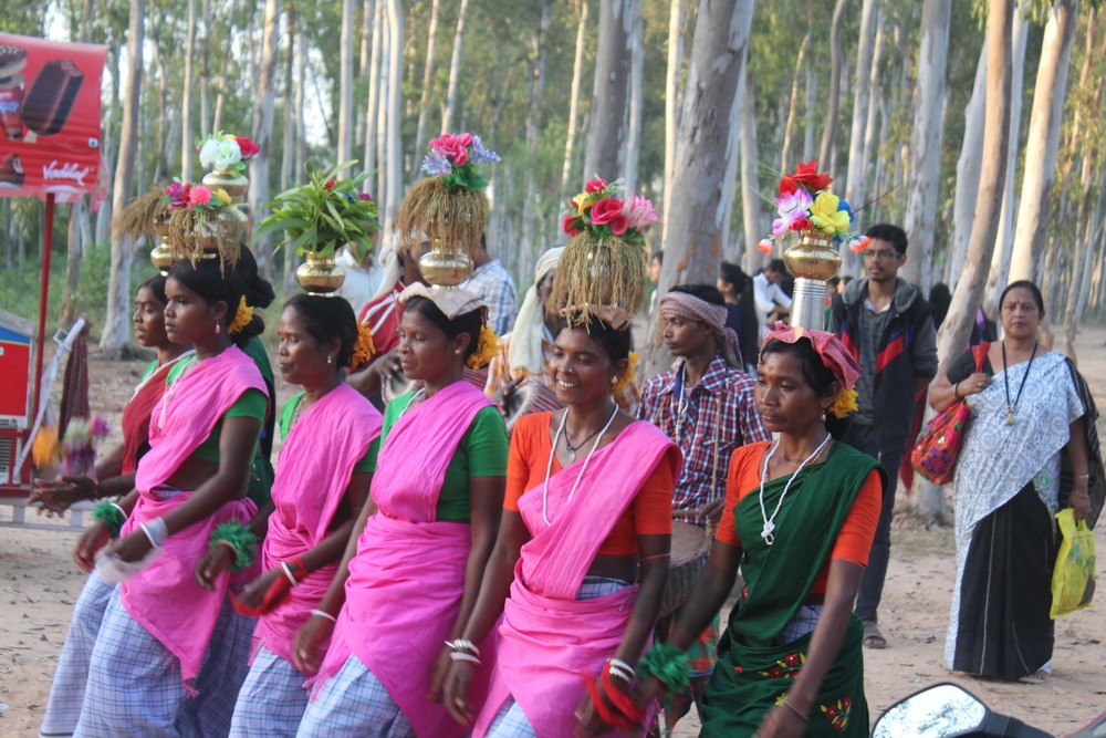 Adivasis around Santiniketan